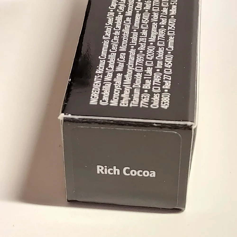 BOBBI BROWN • Lip Color • RICH COCOA • Brown Lipstick • Full Size • NIB • RARE - Picture 4 of 5